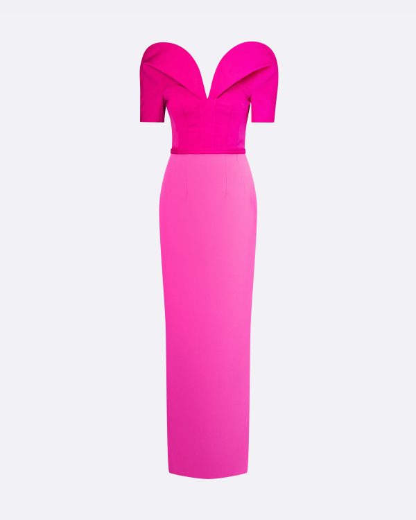 Caran Beverley Long Dress - Image 5