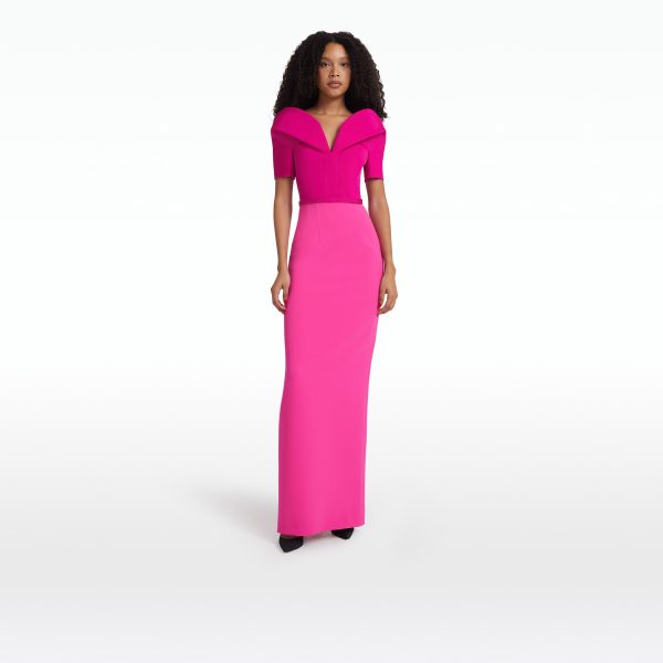 Caran Beverley Long Dress - Image 6
