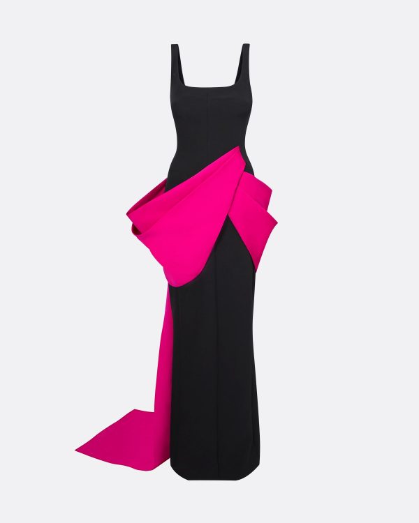 Salena Black & Beverley Long Dress - Image 5