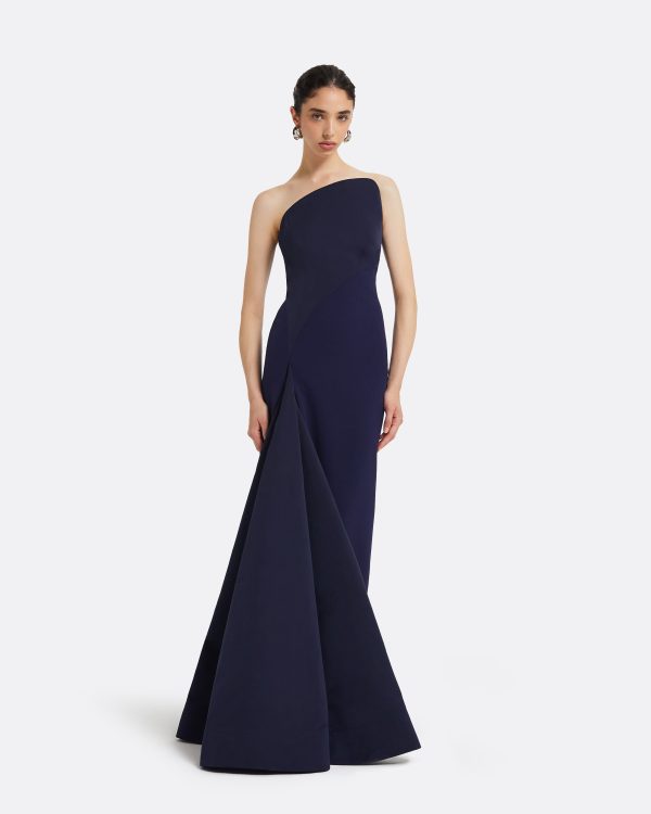 Bengi Azurite Blue Long Dress - Image 6