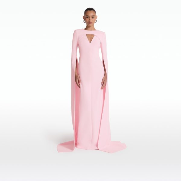 Sarita Peony Blush Long Dress - Image 6