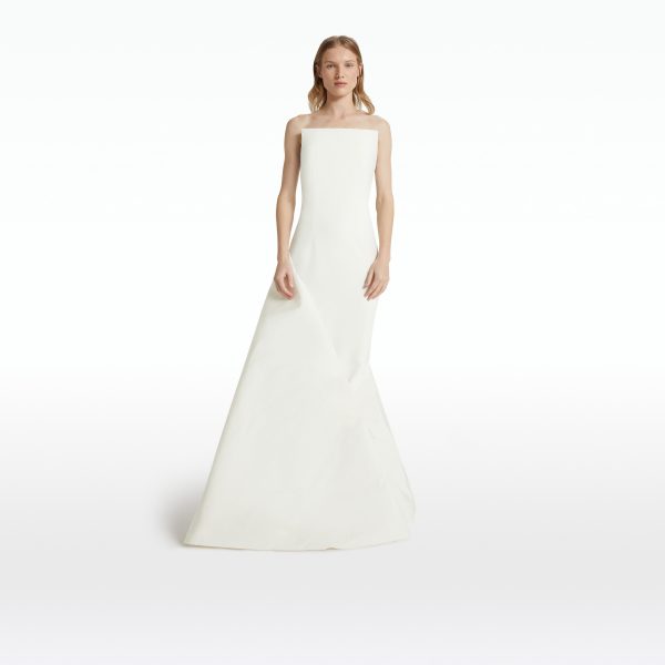 Pia Ivory Long Dress - Image 6