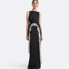 Bodrum Black Long Dress