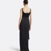 Bodrum Black Long Dress - Image 2