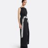 Bodrum Black Long Dress - Image 4