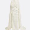 Yulena Ivory Long Dress - Image 5