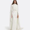 Yulena Ivory Long Dress - Image 6