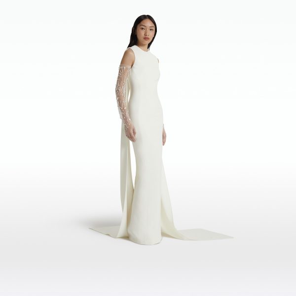 Astin Ivory and Cecil Embroidery Gloves - Image 5