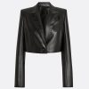Craine Black Vegan Leather Jacket - Image 5