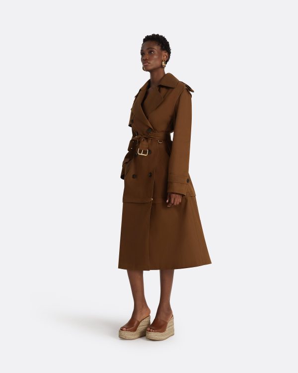 Merrik Deep Brown Modular Coat - Image 5