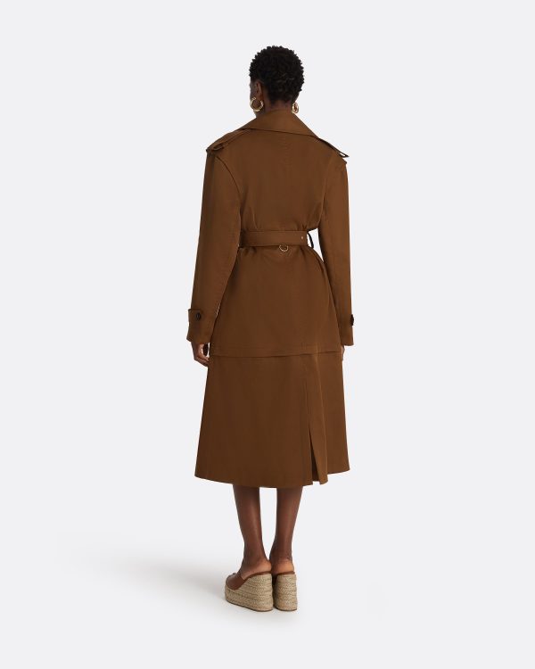 Merrik Deep Brown Modular Coat - Image 6