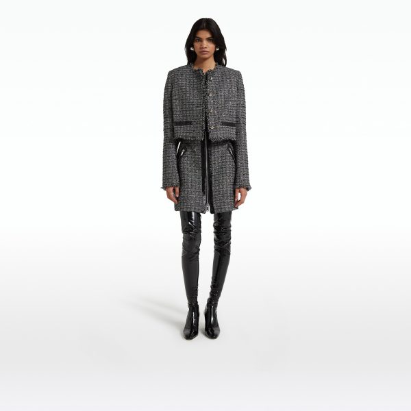 Amelia Metallic Greyscale Jacket - Image 6