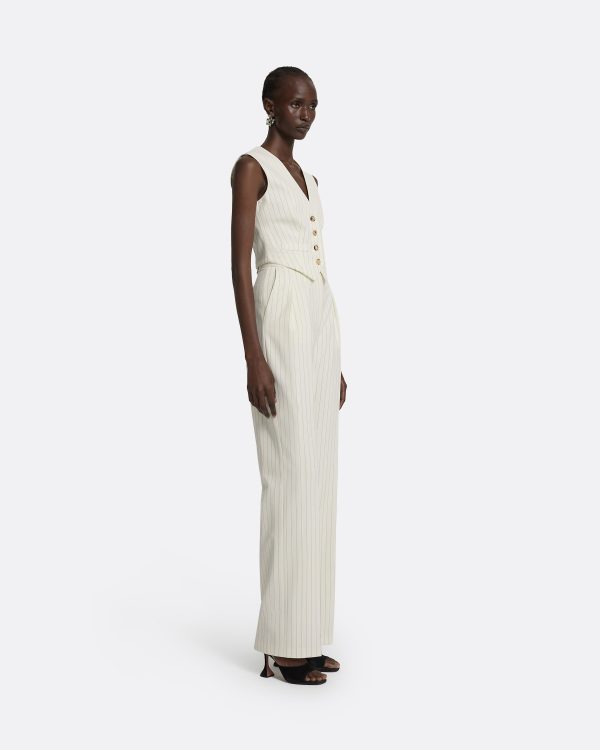 Lana Ivory Waistcoat - Image 4