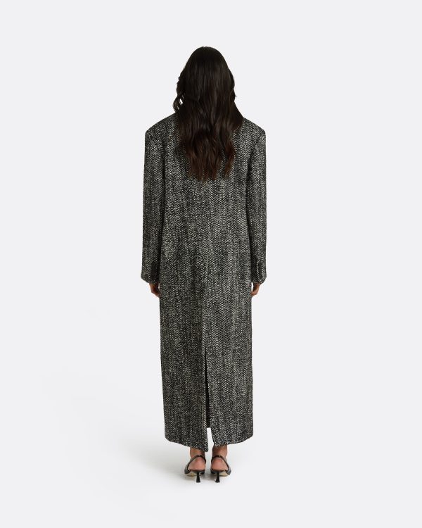 Micaela Black Coat - Image 2