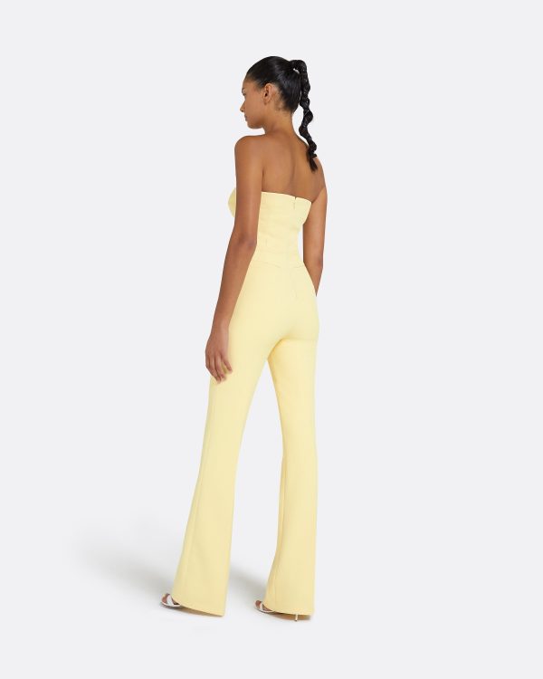 Myrine Pale Primrose Jumpsuit - Image 5