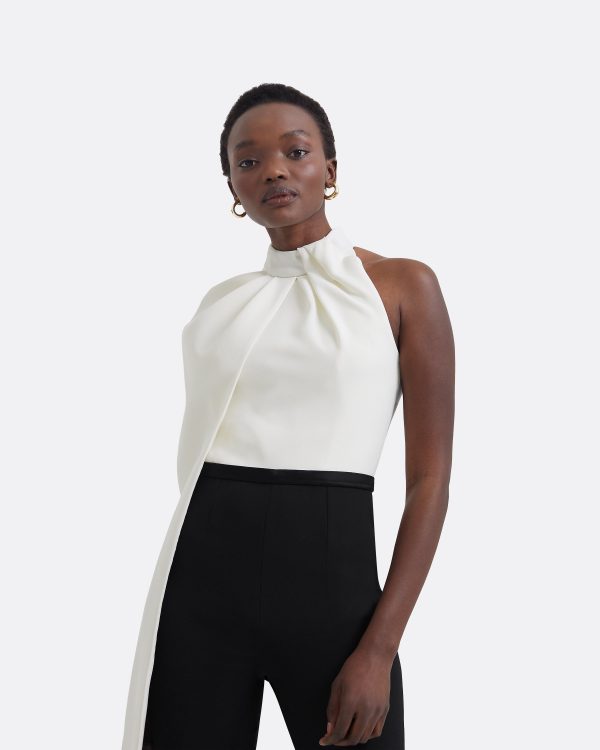 Jaime Black & Ivory Jumpsuit - Image 3