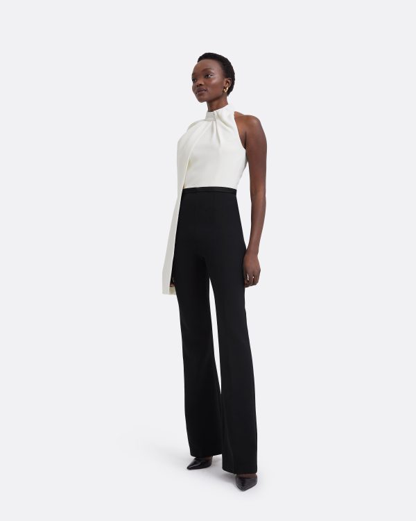 Jaime Black & Ivory Jumpsuit - Image 4