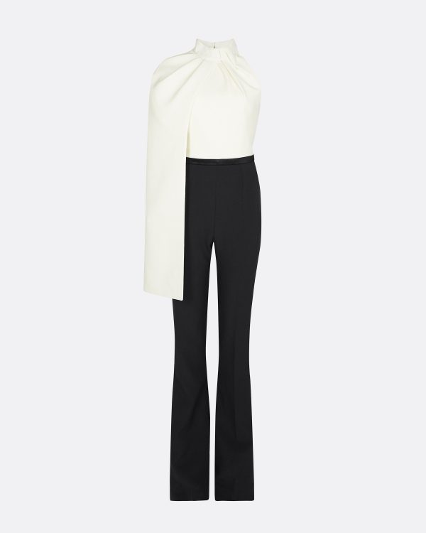 Jaime Black & Ivory Jumpsuit - Image 5