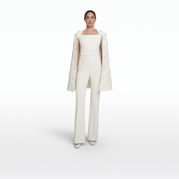 Cinzia Ivory Jumpsuit - Image 6