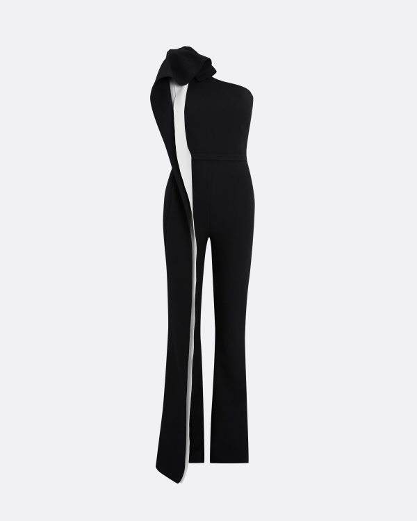 Anaren Black & Ivory Jumpsuit - Image 5