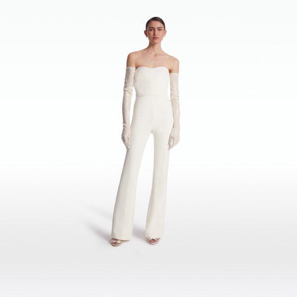 Immie Ivory Jumpsuit - Image 6