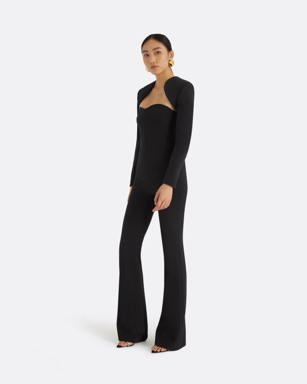 Trix Black Harness With Immie Jumpsuit - Image 4