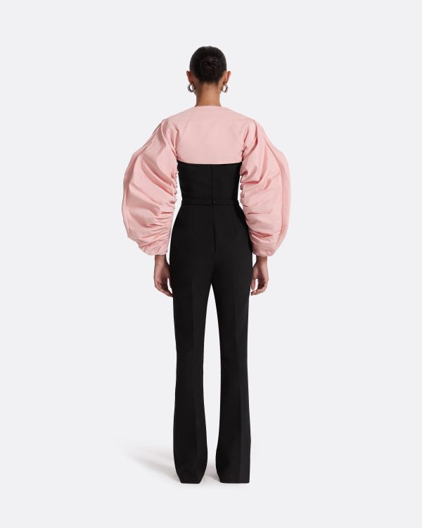 Honi Peony Blush Harness & Bele Black Jumpsuit - Image 2