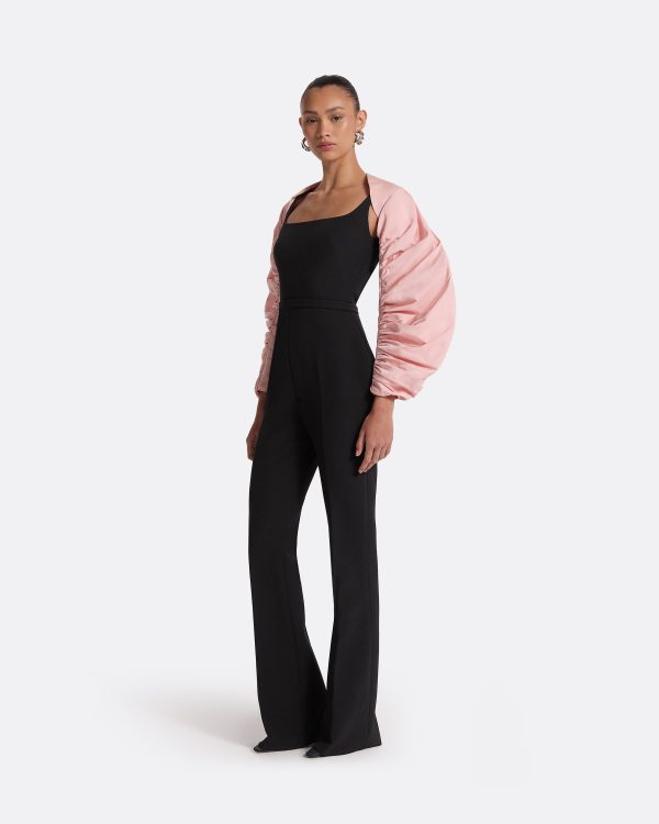 Honi Peony Blush Harness & Bele Black Jumpsuit - Image 4