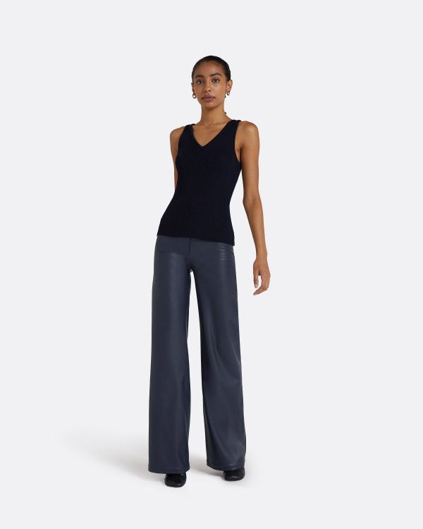 Sabrine Navy Knit