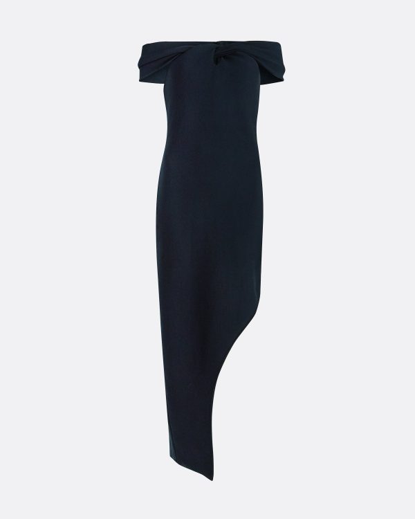 Nouvia Navy Knit Dress - Image 5
