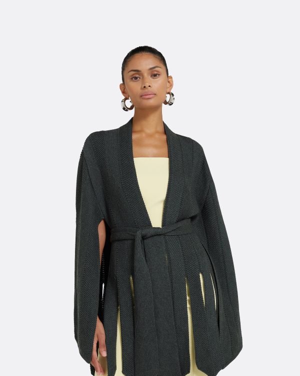 Yara Grey Melange Knit - Image 3