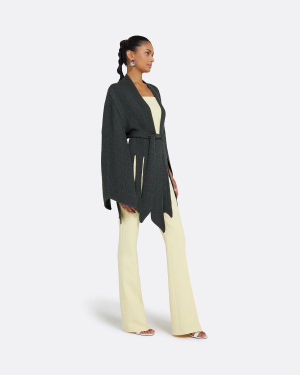 Yara Grey Melange Knit - Image 4