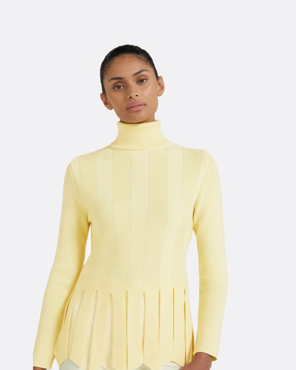 Cava Pale Primrose Knit - Image 3