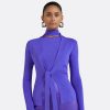 Mani Anemone Blue Knit Cardigan - Image 3
