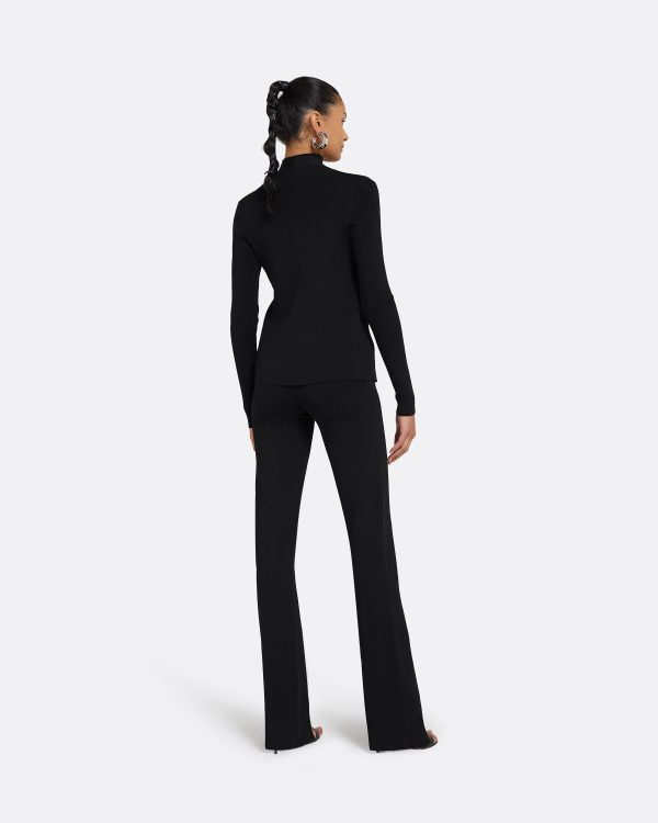 Mani Black Knit Cardigan - Image 2