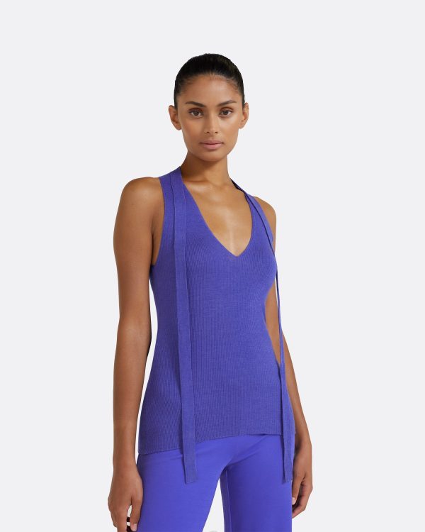Titu Anemone Blue Knit - Image 3