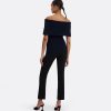 Kora Navy Knit Top - Image 2