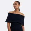 Kora Navy Knit Top - Image 3