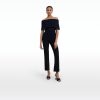 Kora Navy Knit Top - Image 6