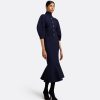 Lena Navy Knit Top - Image 4
