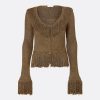 Scarlett Gold Knit Jacket - Image 5