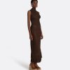 Remmie Deep Brown Knit Skirt