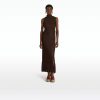 Remmie Deep Brown Knit Skirt - Image 5