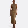 Remmie Gold Knit Skirt - Image 3