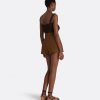 Geena Deep Brown Knit Top - Image 2
