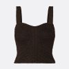 Geena Deep Brown Knit Top - Image 5
