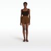 Geena Deep Brown Knit Top - Image 6