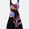 Yara Black Knit Short Dress - Image 5
