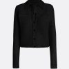 Artemis Black Crochet Jacket - Image 6
