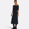 Risette Navy Knit Dress - Image 4